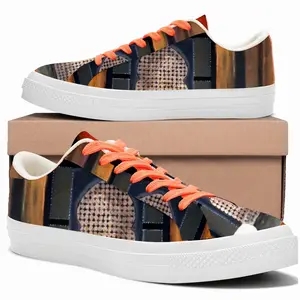 Men Moroccan Lounge Low Top Canvas Shoes