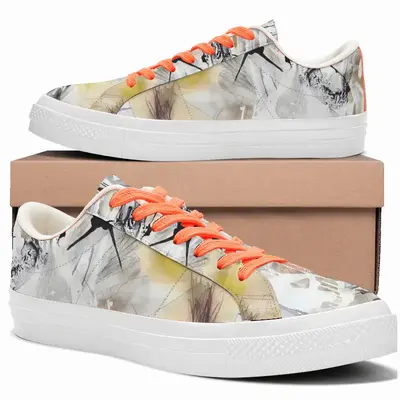 Men Devil Low Top Canvas Shoes