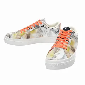 Men Devil Low Top Canvas Shoes