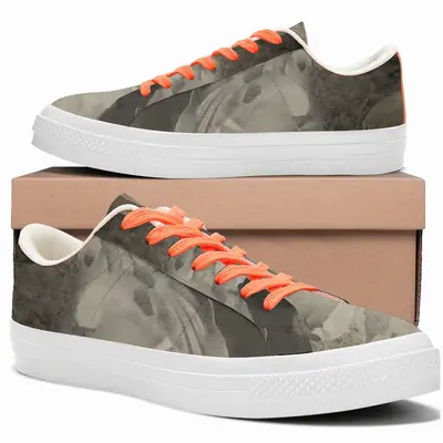 Men Descent Into Limbo Low Top Canvas Shoes