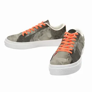 Men Descent Into Limbo Low Top Canvas Shoes