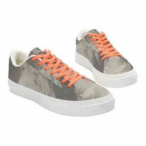 Men Descent Into Limbo Low Top Canvas Shoes