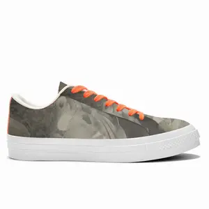 Men Descent Into Limbo Low Top Canvas Shoes