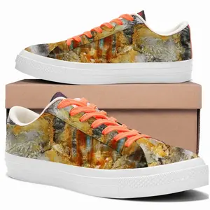 Men Clown Low Top Canvas Shoes