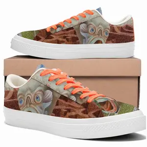 Men Object Of Adoration Low Top Canvas Shoes