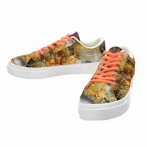 Men Clown Low Top Canvas Shoes