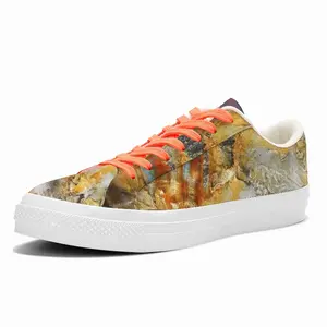 Men Clown Low Top Canvas Shoes