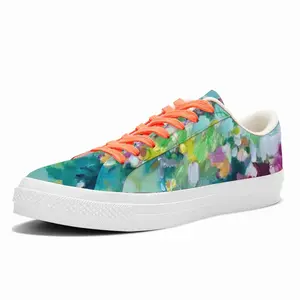 Men A Place That Has To Be Believed In Low Top Canvas Shoes