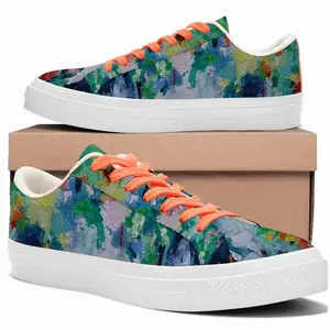 Men Ray Of Light #4 Low Top Canvas Shoes