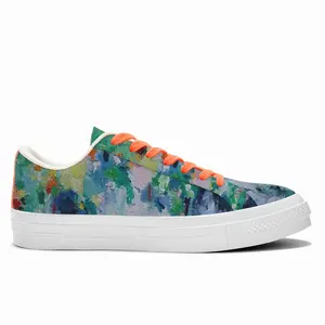 Men Ray Of Light #4 Low Top Canvas Shoes