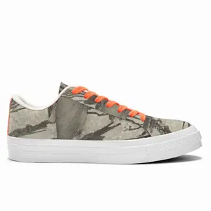 Men Time To Go Low Top Canvas Shoes