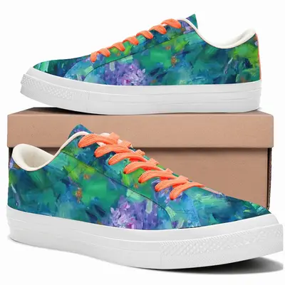 Men Floral Obsession Low Top Canvas Shoes