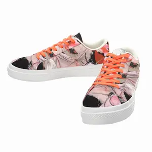 Men The Caped Low Top Canvas Shoes