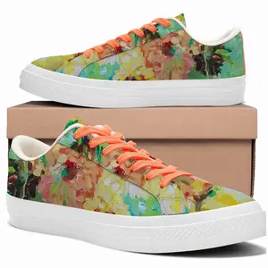 Men Doing A Van Gogh Low Top Canvas Shoes