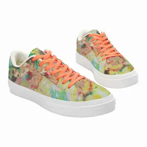 Men Doing A Van Gogh Low Top Canvas Shoes