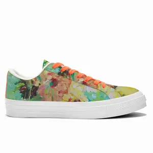 Men Doing A Van Gogh Low Top Canvas Shoes