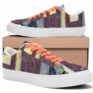 Men The Wonder Of A Day Low Top Canvas Shoes