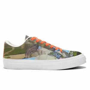 Men The Discovery Low Top Canvas Shoes