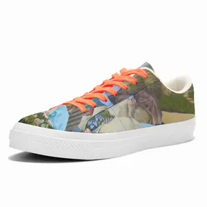 Men The Discovery Low Top Canvas Shoes