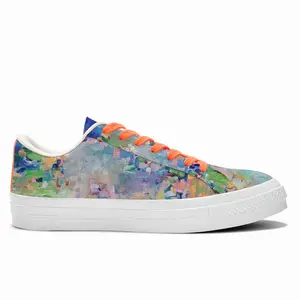 Men Sea Of Glass #2 Low Top Canvas Shoes