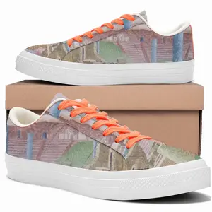 Men Praecognita (Things Previously Known) Low Top Canvas Shoes