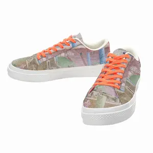 Men Praecognita (Things Previously Known) Low Top Canvas Shoes