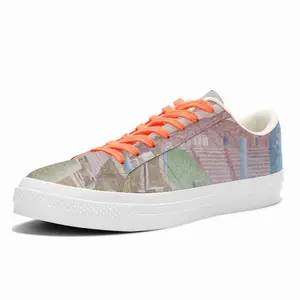 Men Praecognita (Things Previously Known) Low Top Canvas Shoes