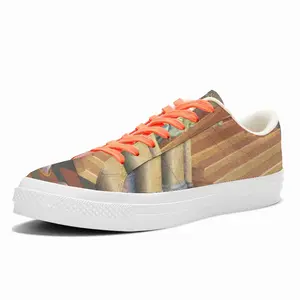 Men Few Knew Of This Place Low Top Canvas Shoes