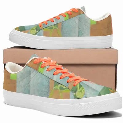 Men It Was An Age Of Wonder Low Top Canvas Shoes