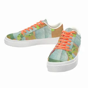 Men It Was An Age Of Wonder Low Top Canvas Shoes