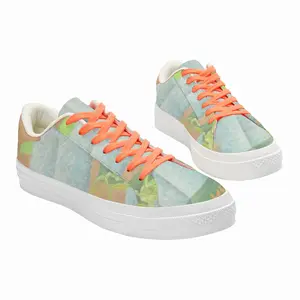 Men It Was An Age Of Wonder Low Top Canvas Shoes