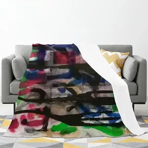 Reading The Future Flannel Blanket (Multi-Size, Horizontal)