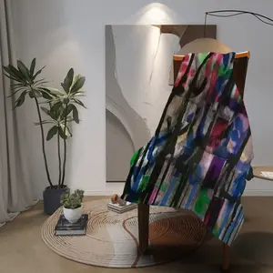 Reading The Future Flannel Blanket (Multi-Size, Horizontal)