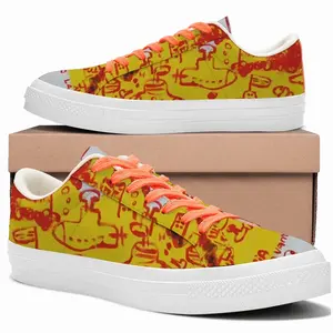 Men Distopia Low Top Canvas Shoes