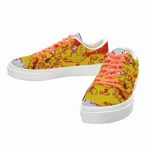 Men Distopia Low Top Canvas Shoes