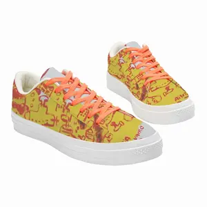 Men Distopia Low Top Canvas Shoes