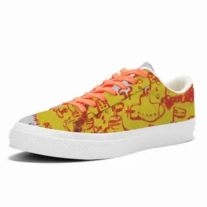 Men Distopia Low Top Canvas Shoes