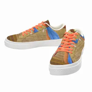 Men It Was Decided Long Ago Low Top Canvas Shoes