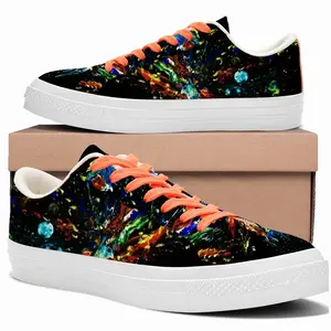 Men Dancing Cells K Low Top Canvas Shoes