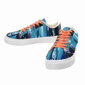 Men Entanglement Low Top Canvas Shoes