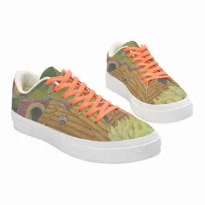 Men They Began To Arrive Low Top Canvas Shoes