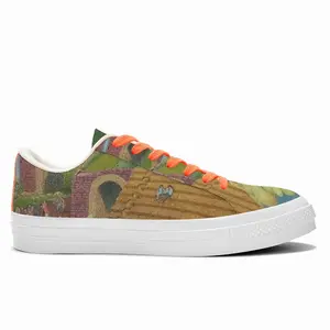 Men They Began To Arrive Low Top Canvas Shoes