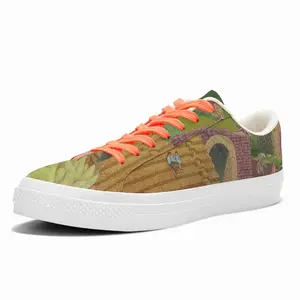 Men They Began To Arrive Low Top Canvas Shoes