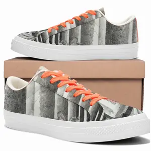 Men They Rose From The Shadows Low Top Canvas Shoes