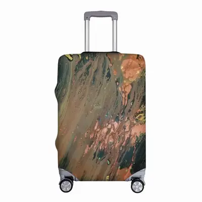 Bronze Abstraction Luggage Cover