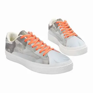 Men She Would Find No Solace Here Low Top Canvas Shoes