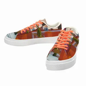 Men The Departure Low Top Canvas Shoes