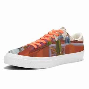 Men The Departure Low Top Canvas Shoes