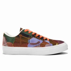 Men The Decision Was Made Low Top Canvas Shoes