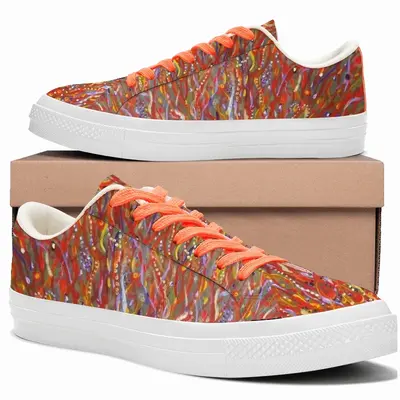 Men Rejoicing Cells Low Top Canvas Shoes